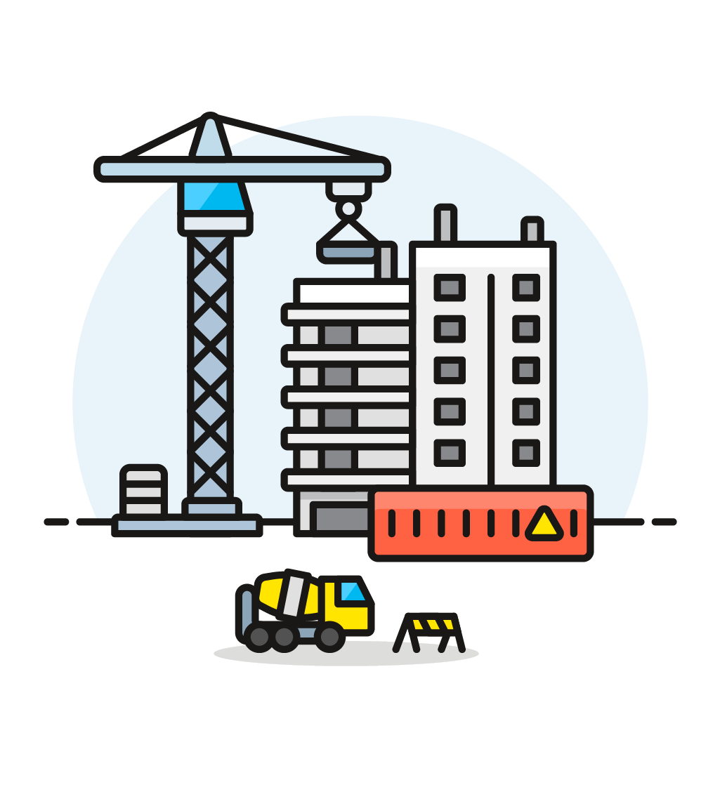 drone aerial photography for construction