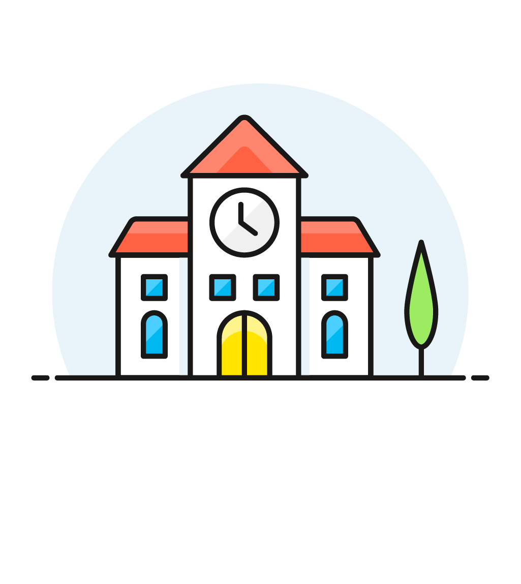 School drone aerial photography and video